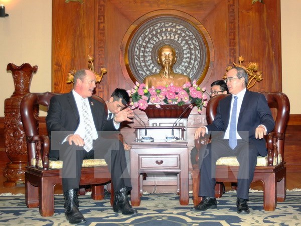Ho Chi Minh-Ville souhaite intensifier la cooperation avec les Etats-Unis hinh anh 1