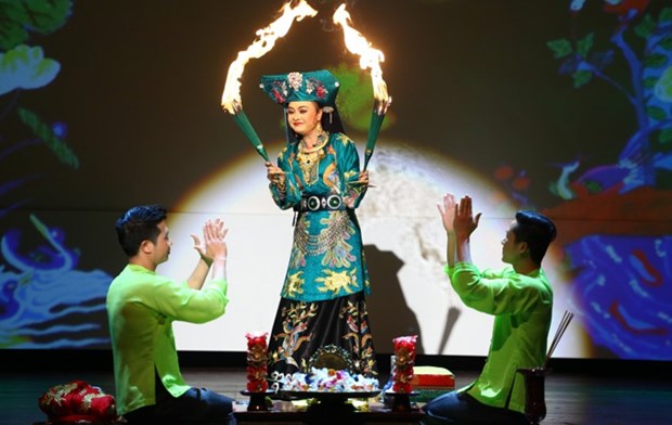 Hanoi se prepare pour le festival du culte des Deesses-Meres hinh anh 1