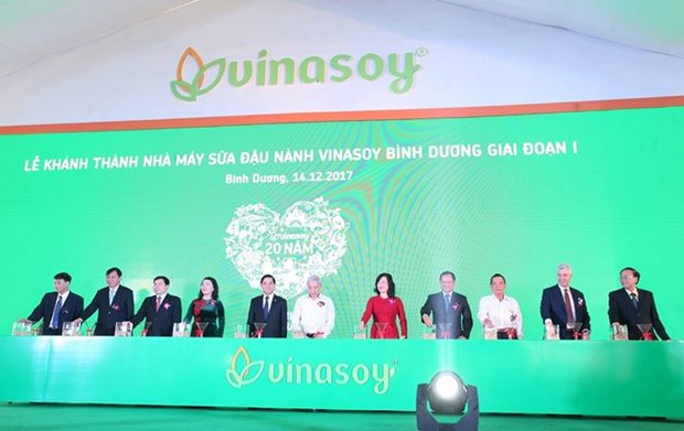 Vinasoy inaugure sa 3e usine au Vietnam hinh anh 1