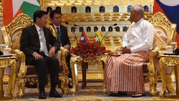 Le Premier ministre laotien en visite au Myanmar hinh anh 1