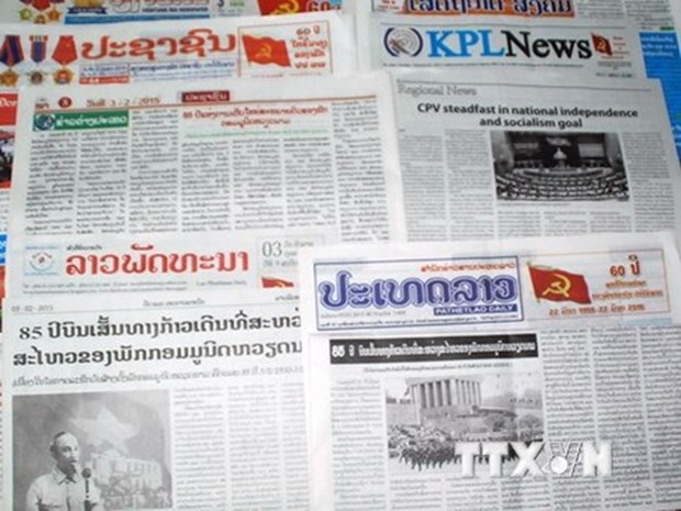 L'agence de presse laotienne KPL salue le soutien de l’Agence vietnamienne d’Information hinh anh 1