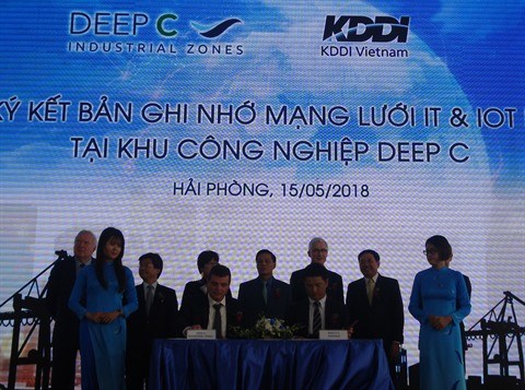 Hai Phong: la zone industrielle Deep C II accueille ses premiers projets d’investissement hinh anh 1