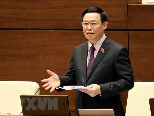 La seance de questions-reponses du vice-PM Vuong Dinh Hue hinh anh 1