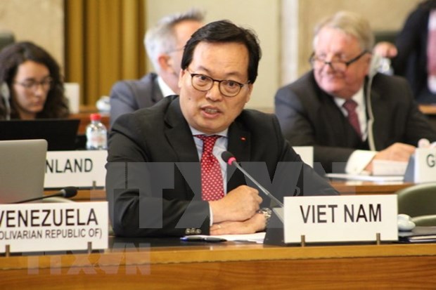 Le Vietnam souligne l'importance du desarmement nucleaire au nom du G21 hinh anh 1