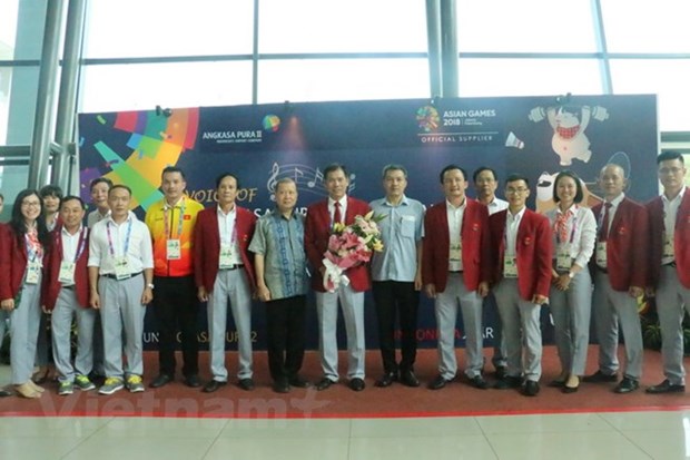ASIAD 2018 : l’ambassadeur du Vietnam en Indonesie felicite les sportifs vietnamiens hinh anh 1