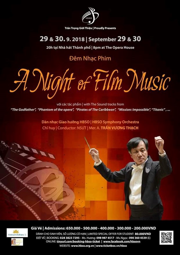 “Une nuit de Musique de film” a Ho Chi Minh-Ville hinh anh 1