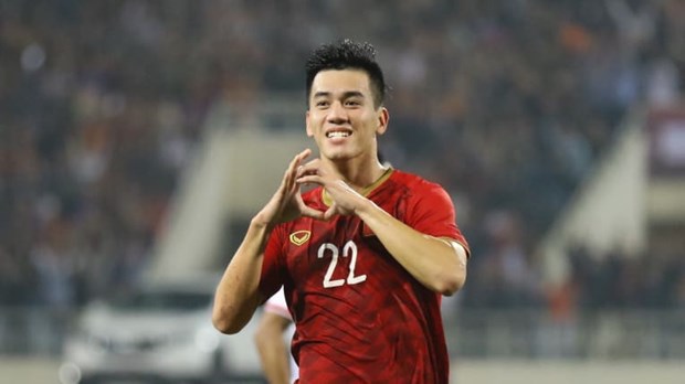 Championnat U23 de l’Asie 2020 en Thailande : L’AFC apprecie l’attaquant Nguyen Tien Linh hinh anh 1