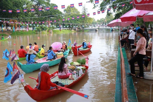 Cambodge: plus de 1,4 million de touristes enregistres au cours des cinq jours de conges hinh anh 1