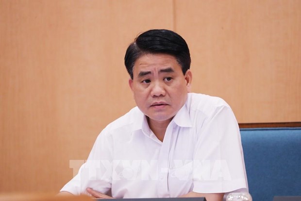 Le proces de l’ancien president du Comite populaire de Hanoi Nguyen Duc Chung prevu a huis clos hinh anh 1