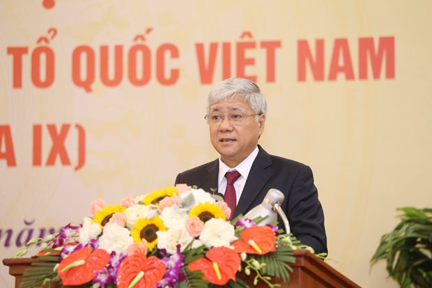 Do Van Chien, nouveau president du Comite central du Front de la Patrie du Vietnam hinh anh 1