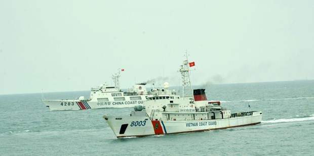 Vietnam et Chine achevent leur patrouille navale dans le golfe du Bac Bo hinh anh 1