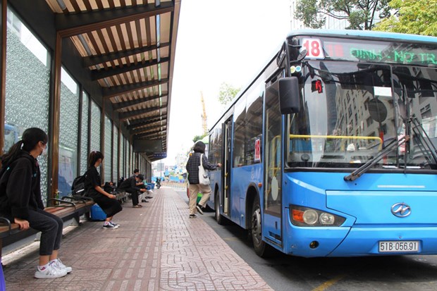 Ho Chi Minh-Ville developpe des bus utilisant des sources d'energie propres hinh anh 2