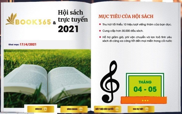 40.000 livres consultes lors de la fete nationale du livre en ligne hinh anh 1