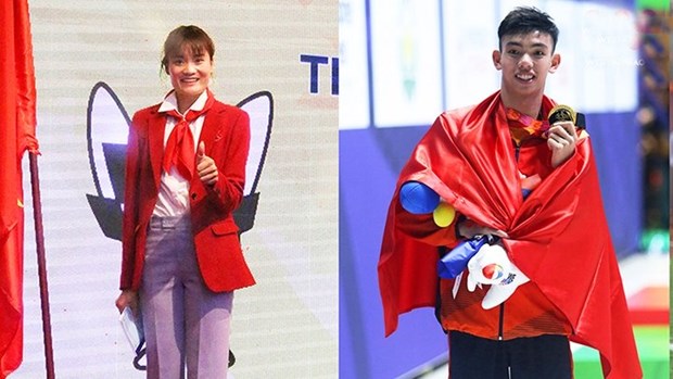 Pour la premiere fois, deux athletes defileront avec le drapeau vietnamien aux Jeux olympiques hinh anh 1