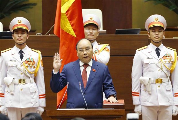 Le president vietnamien Nguyen Xuan Phuc prete serment hinh anh 2