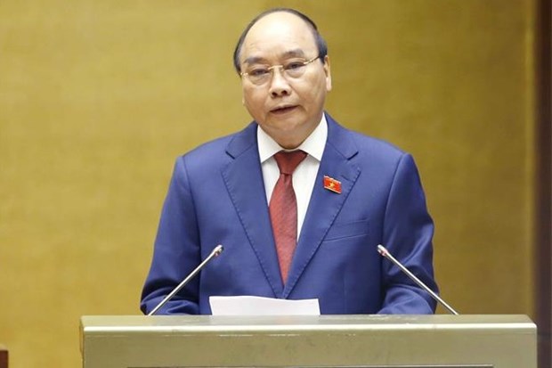 Le president vietnamien Nguyen Xuan Phuc prete serment hinh anh 1