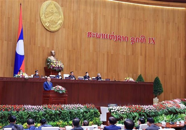 Le ministre lao des AE souligne l’importance de la visite au Laos du president vietnamien hinh anh 2