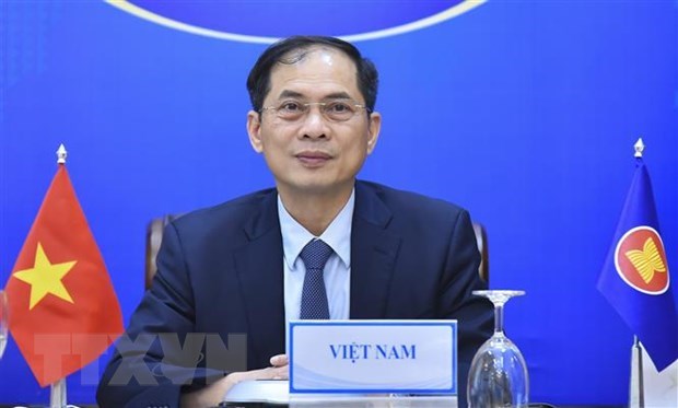 Le Vietnam a une conference virtuelle pour mobiliser les assistances humanitaires au Myanmar hinh anh 1