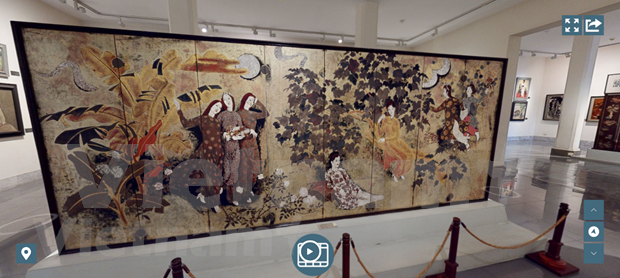 Le Musee national des beaux-arts lance une visite 3D en vietnamien et anglais hinh anh 2