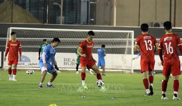 Mondial 2022 : l'equipe vietnamienne s'est bien preparee pour son match contre l'Arabie saoudite hinh anh 1
