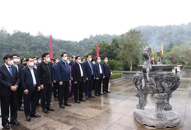 Le Premier ministre a la Journee du grand bloc d’union nationale dans une commune a Cao Bang hinh anh 2