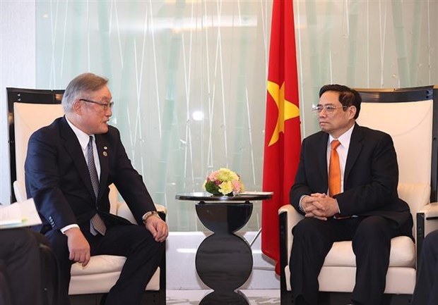 Le Premier ministre Pham Minh Chinh dialogue avec les principaux investisseurs japonais hinh anh 3