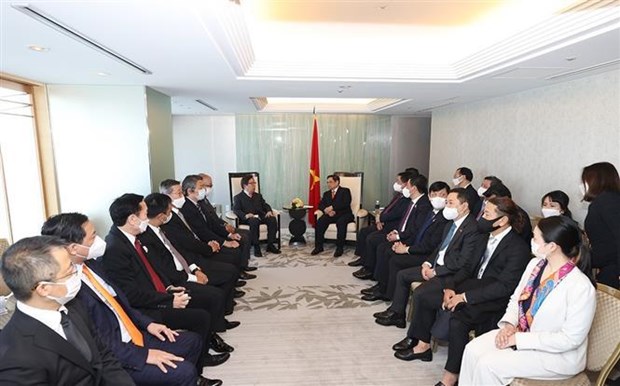Le Premier ministre Pham Minh Chinh dialogue avec les principaux investisseurs japonais hinh anh 2