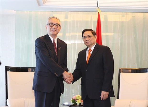 Le Premier ministre Pham Minh Chinh dialogue avec les principaux investisseurs japonais hinh anh 5