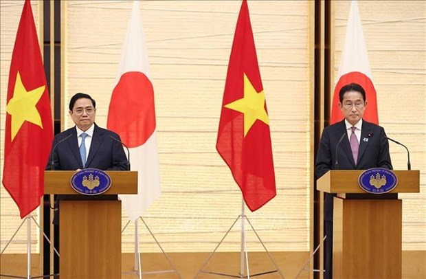 La visite du PM Pham Minh Chinh au Japon largement couverte par les medias japonais hinh anh 2