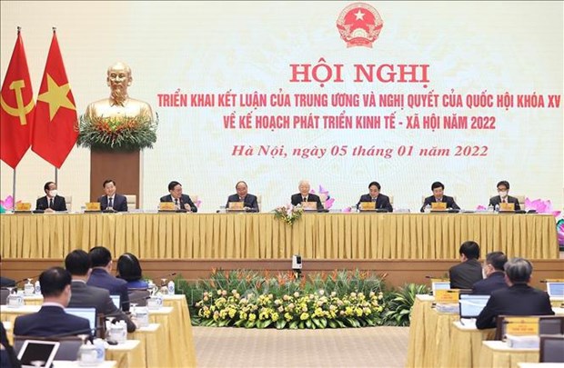 Le gouvernement publie une resolution sur le developpement socio-economique pour 2022 hinh anh 2