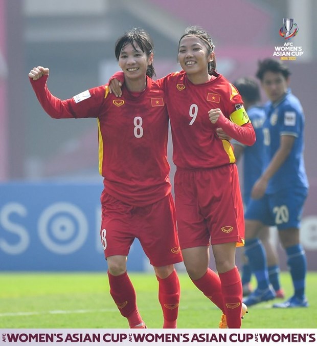 Play-offs pour le Mondial feminin 2023 : le Vietnam bat la Thailande 2-0 ​ hinh anh 2