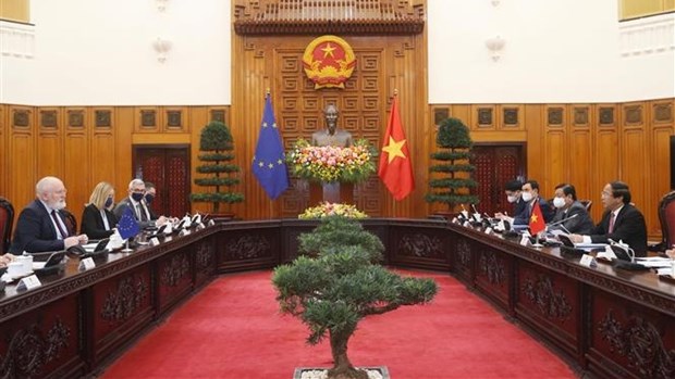 Le Vietnam propose a l’UE de favoriser ses exportations vers les marches de l’UE hinh anh 1