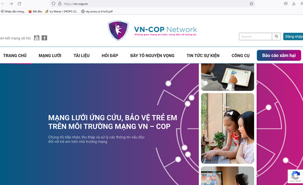 Lancement d'un site Web pour proteger les enfants dans le cyberespace hinh anh 1