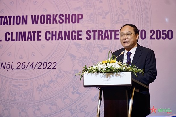 Consultation pour le projet de strategie nationale sur le changement climatique a l'horizon 2050 hinh anh 2
