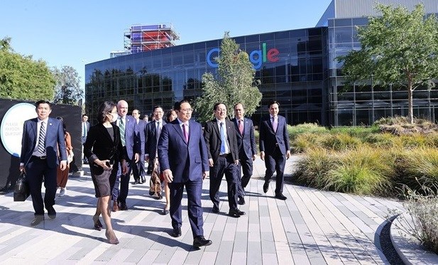 Le Premier ministre rend visite a des leaders mondiaux de technologie a San Francisco hinh anh 3