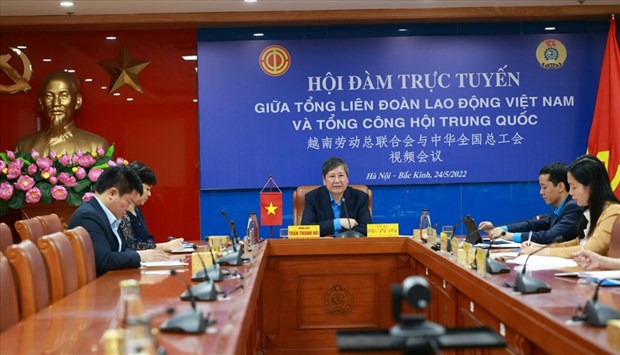 Vietnam et Chine partagent leurs experiences dans les activites syndicales hinh anh 1