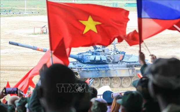Army Games: l'equipe de chars du Vietnam prete pour les demi-finales hinh anh 1