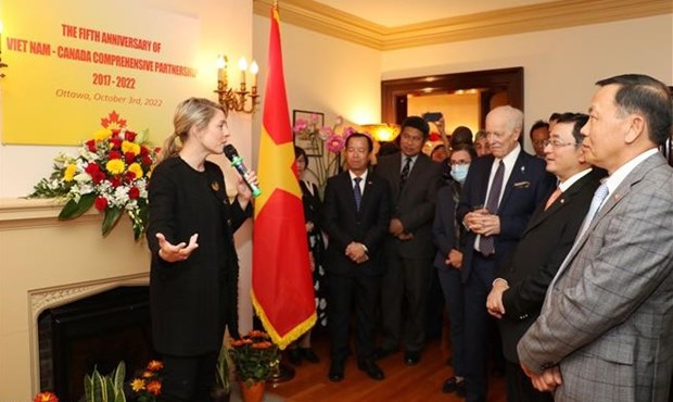 Vietnam-Canada : cinq ans de l'etablissement du partenariat integral hinh anh 1