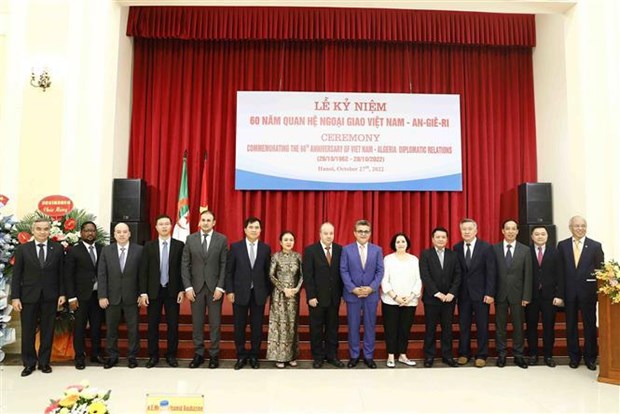Vietnam et Algerie celebrent les 60 ans de l’etablissement de leurs liens diplomatiques hinh anh 1