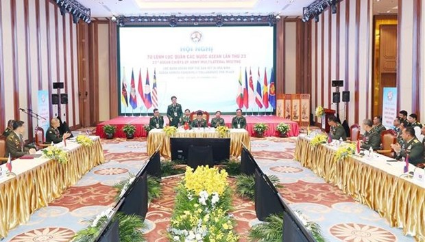 La 23e reunion multilaterale des chefs d'armee de l'ASEAN (ACAMM-23) a Hanoi hinh anh 1