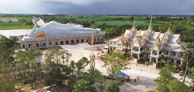 La charmante beaute des pagodes khmeres de Soc Trang hinh anh 1