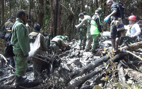 Indonesie/Crash d'avion : une nouvelle boite noire retrouvee hinh anh 1
