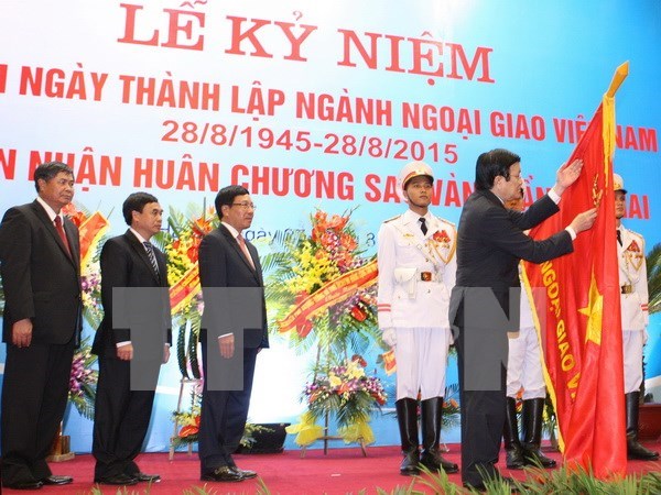 Celebration du 70e anniversaire de la diplomatie vietnamienne hinh anh 1