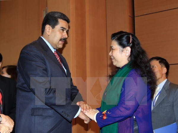 Des dirigeants recoivent le president venezuelien hinh anh 3