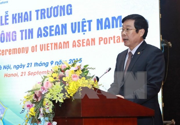 Inauguration du portail d’informations du Vietnam sur l’ASEAN hinh anh 1