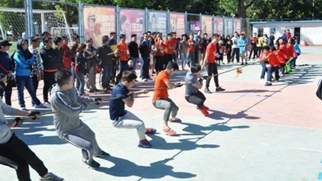 La Fete sportive des Vietnamiens residant a Pekin hinh anh 1