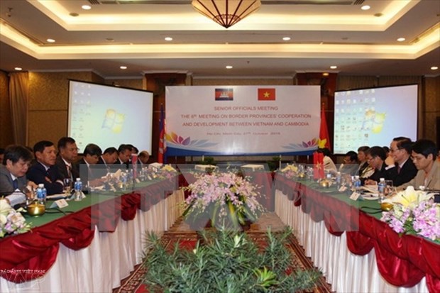 Le Vietnam et le Cambodge discutent de leur cooperation frontaliere hinh anh 1