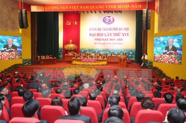 Le Comite du Parti pour Hanoi regroupe 74 membres hinh anh 1