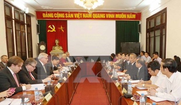 Le president de la CGTV rencontre des deputes europeens hinh anh 1