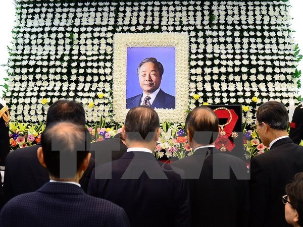 Condoleances ​pour le deces de l'ancien president sud-coreen Kim Young-sam hinh anh 1